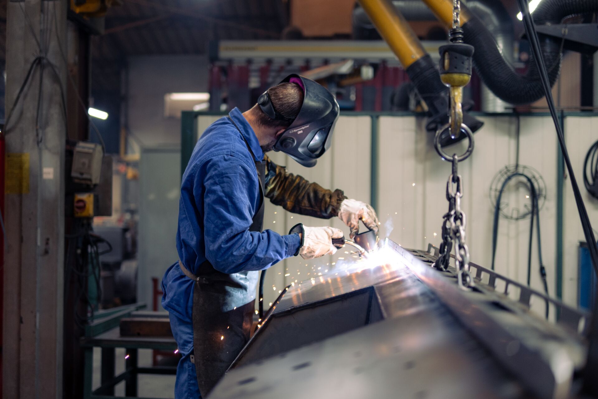 Soudure tôlerie acier